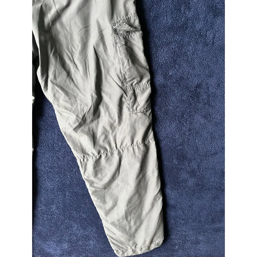 Rare Vintage AMAX Utility Broadcloth Gray Pants Men's 32x34